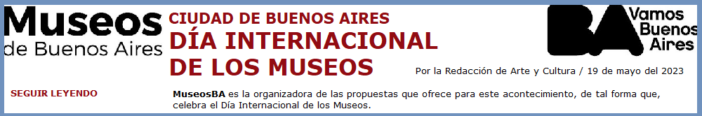 DIA INTERNACIONAL DE LOS MUSEOS